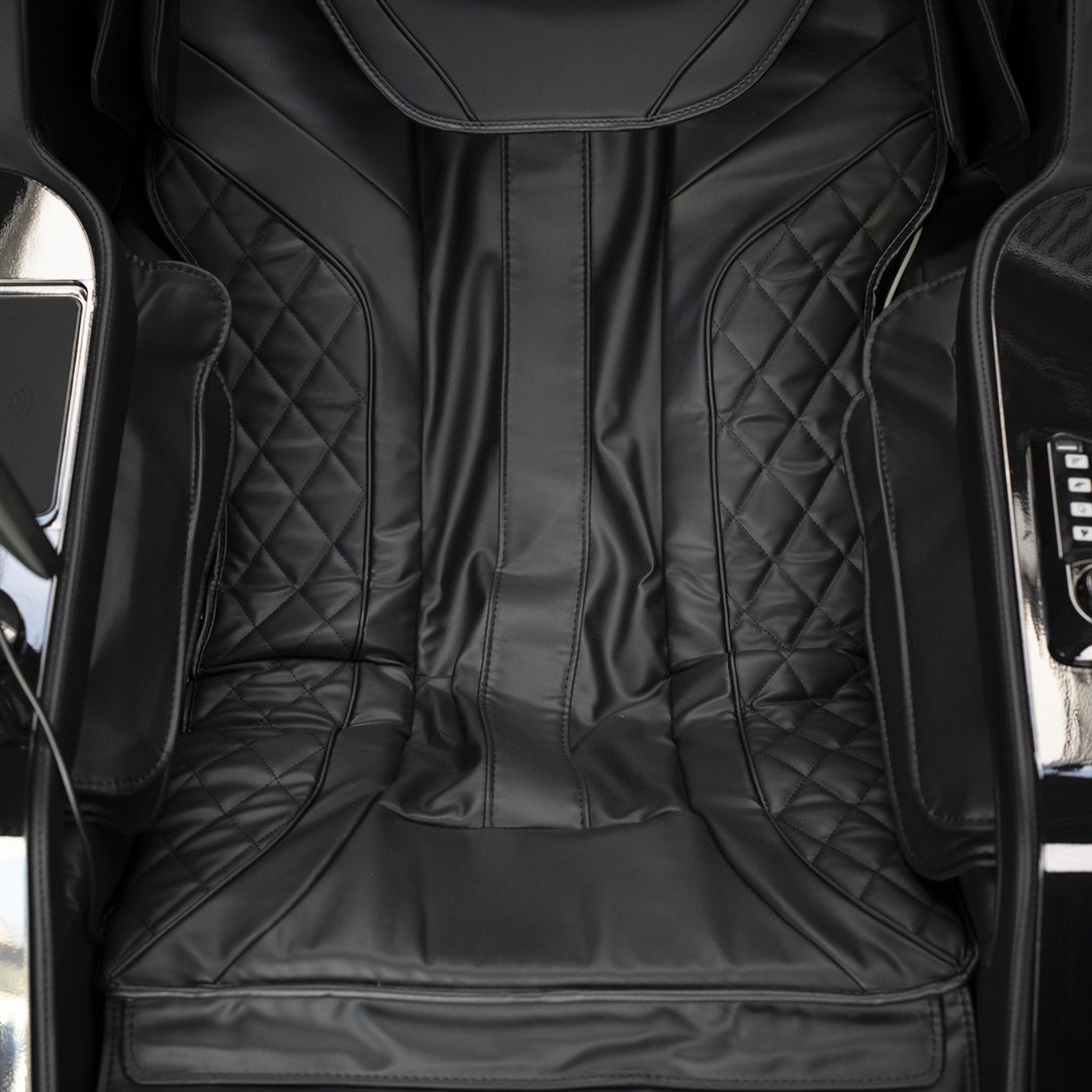 IWAO Apollo Pro med ultimativ komfort - 3D Massagestol - Sort