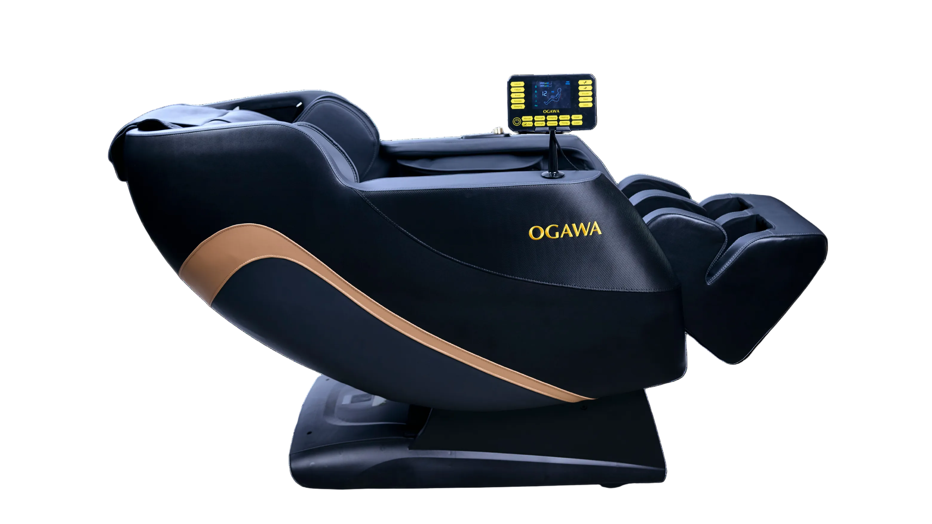 OGAWA Relaxio - Svart - 2D massasjestol