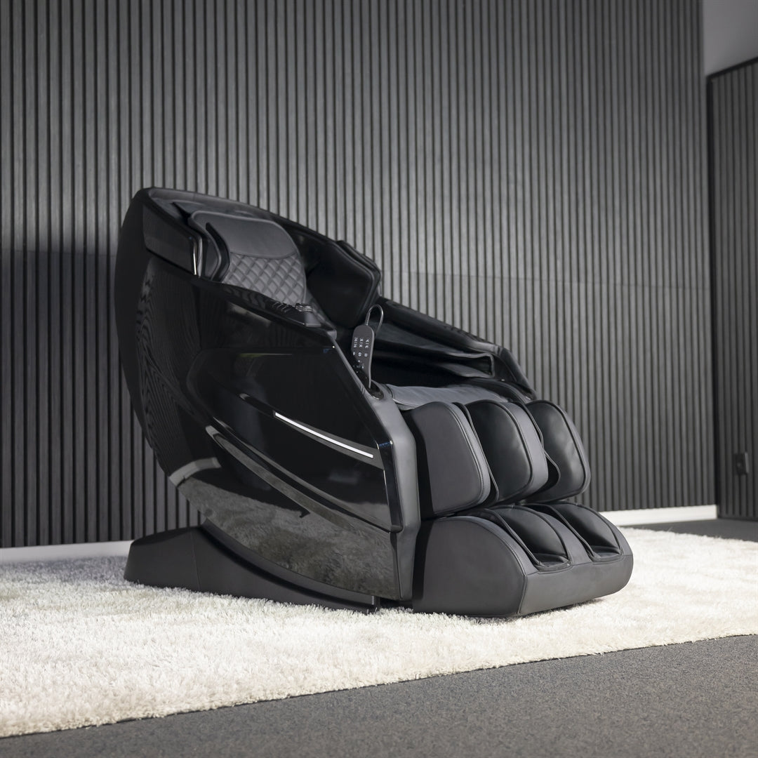 IWAO Gravity med stemmekontrol - 4D Massagestol - Sort