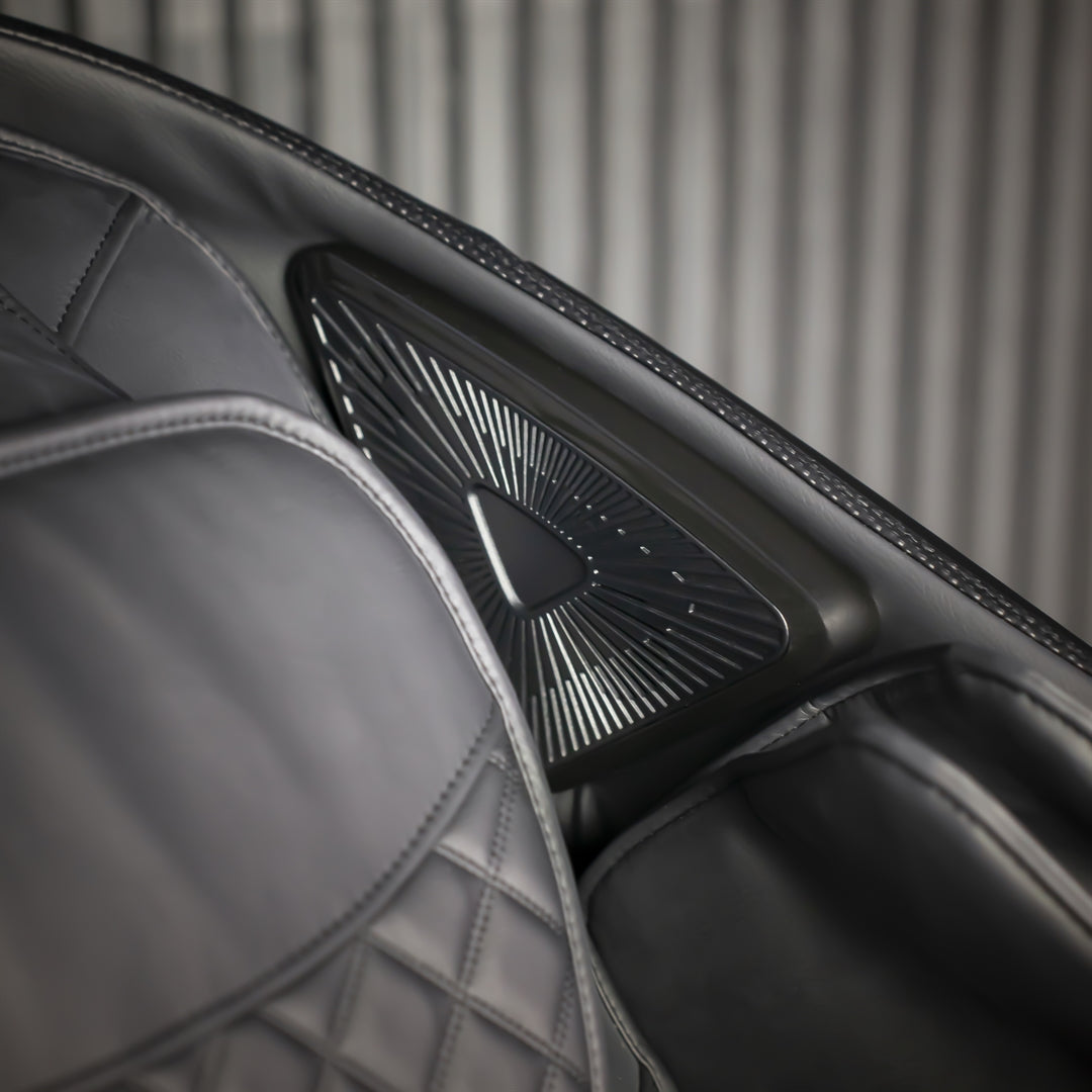 IWAO Gravity med stemmekontrol - 4D Massagestol - Sort