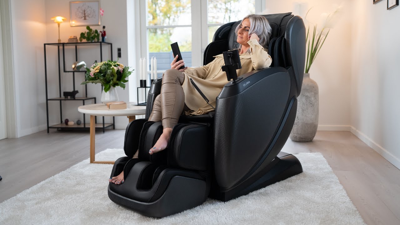 IWAO Performance med 2026 teknologi - 8D Massagestol - Sort